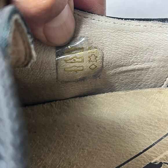 John Fluevog Shoes Men's Size 10 Grant Derby Leather Dress Casual CapToe Lined - Picture 11 of 13